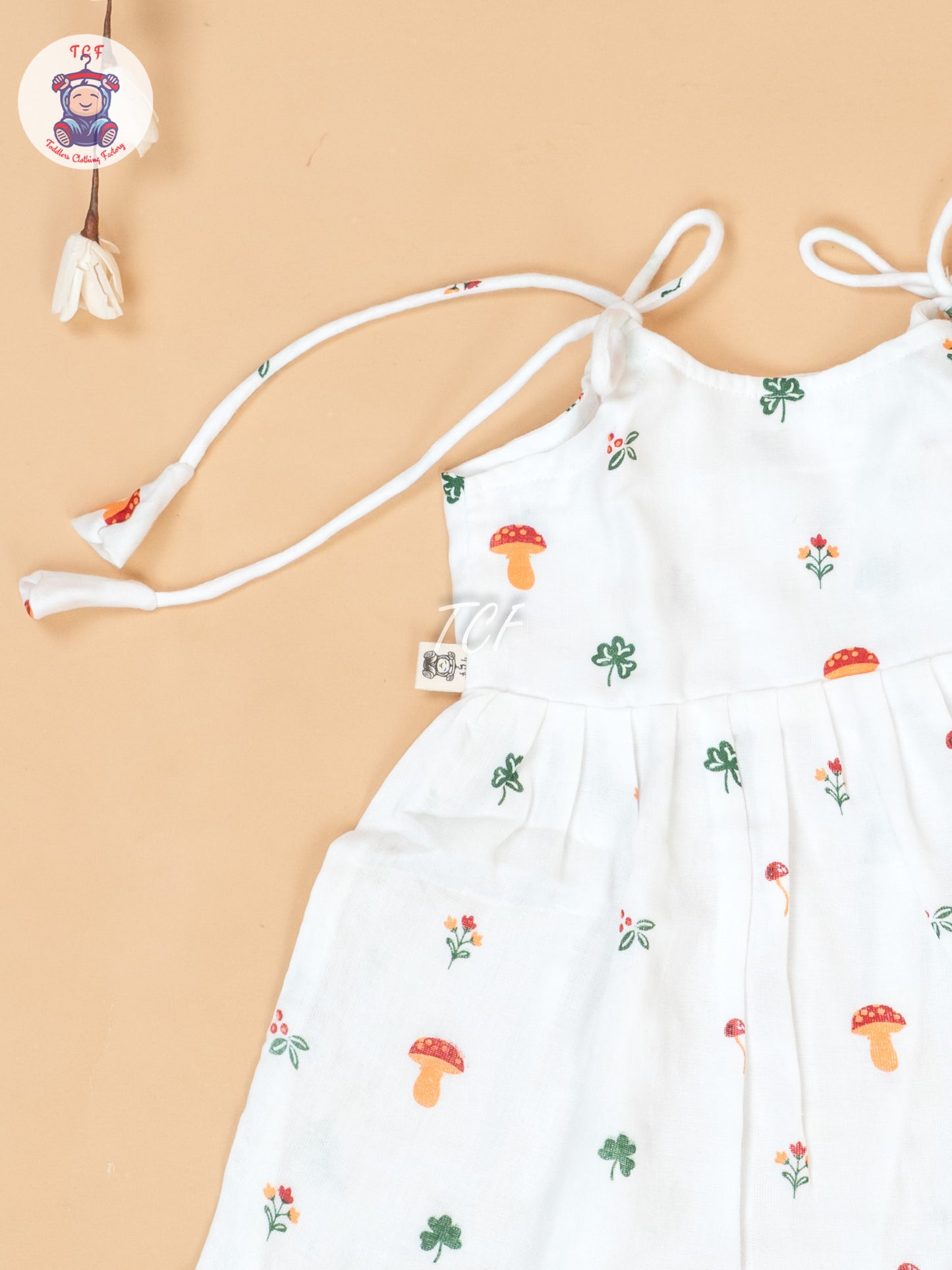 White - Girls Muslin Frocks