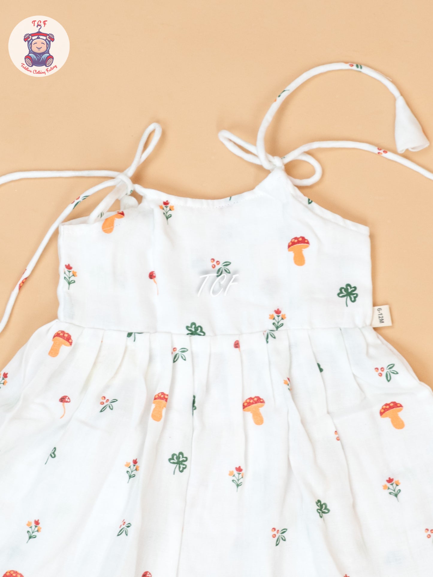 White - Girls Muslin Frocks