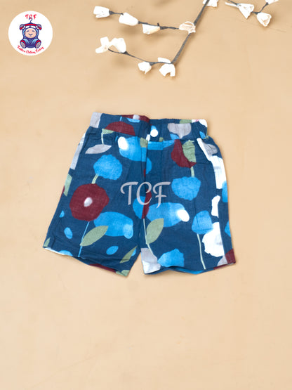 Peach - Boys Readymade Spread Collor Shirts & Shorts