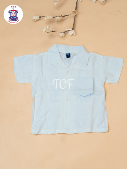 Half White - Boys Readymade Spread Collor Shirts & Shorts