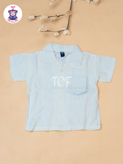 Half White - Boys Readymade Spread Collor Shirts & Shorts