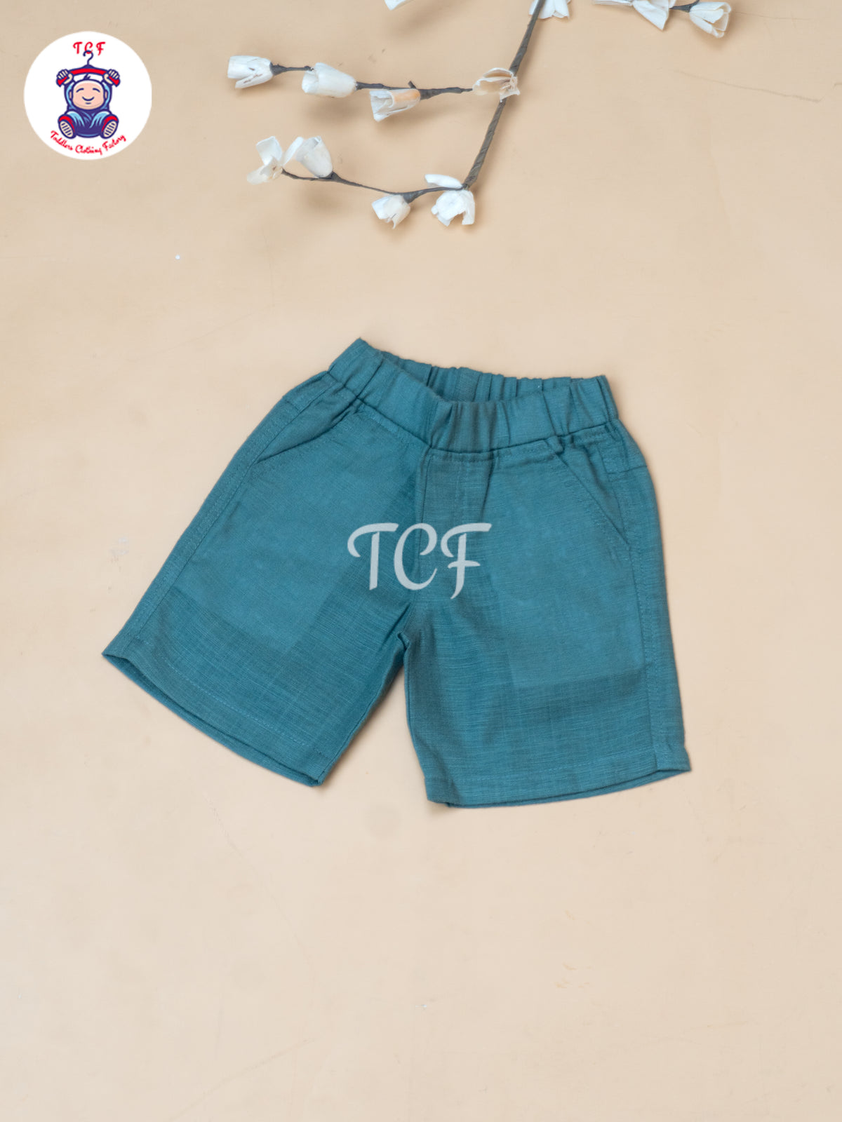 Olive - Boys Readymade Spread Collor Shirts & Shorts