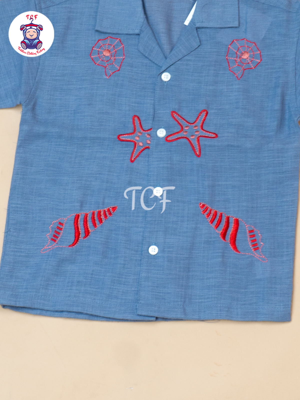 Lavender - Boys Readymade Spread Collor Shirts & Shorts