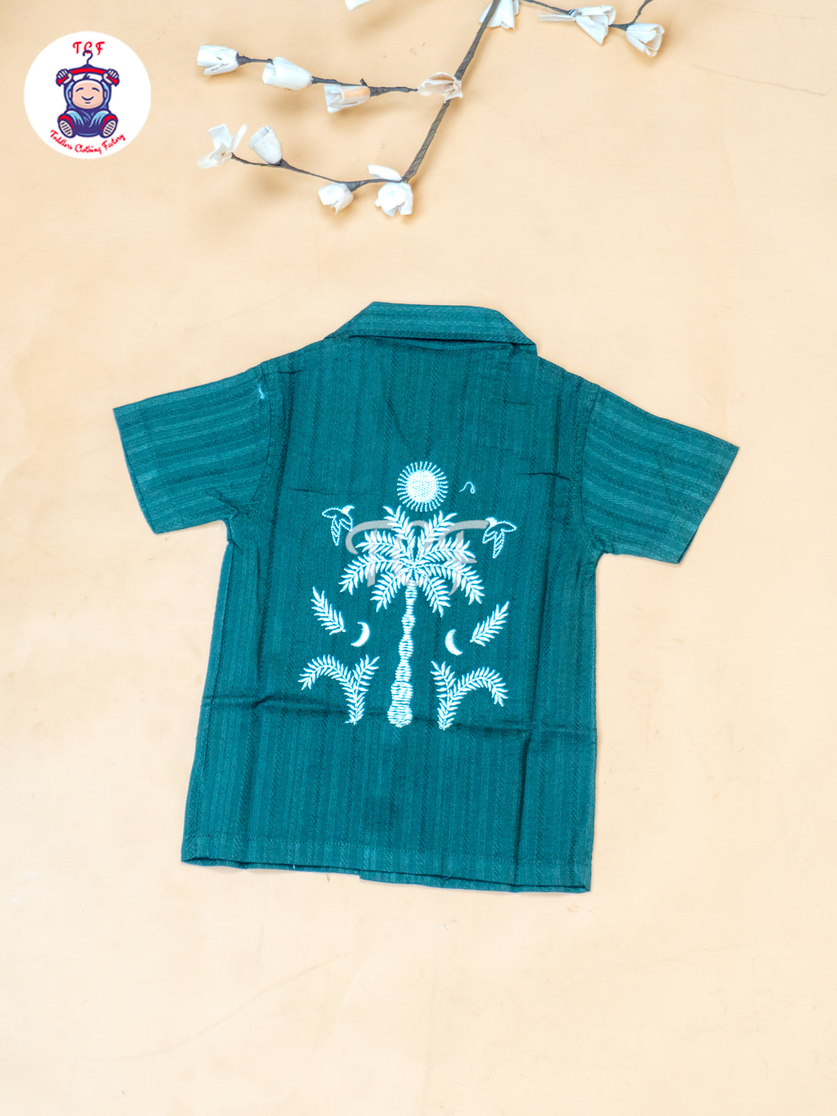 Rama Green - Boys Readymade Spread Collor Shirts