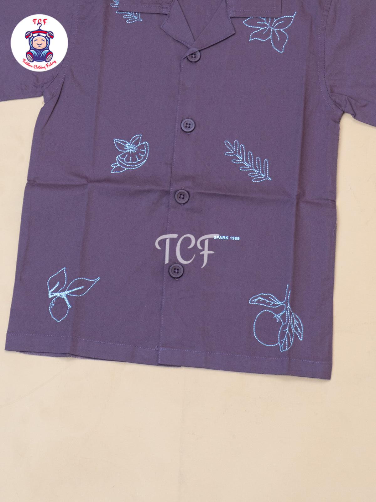 Rust - Boys Readymade Spread Collor Shirts