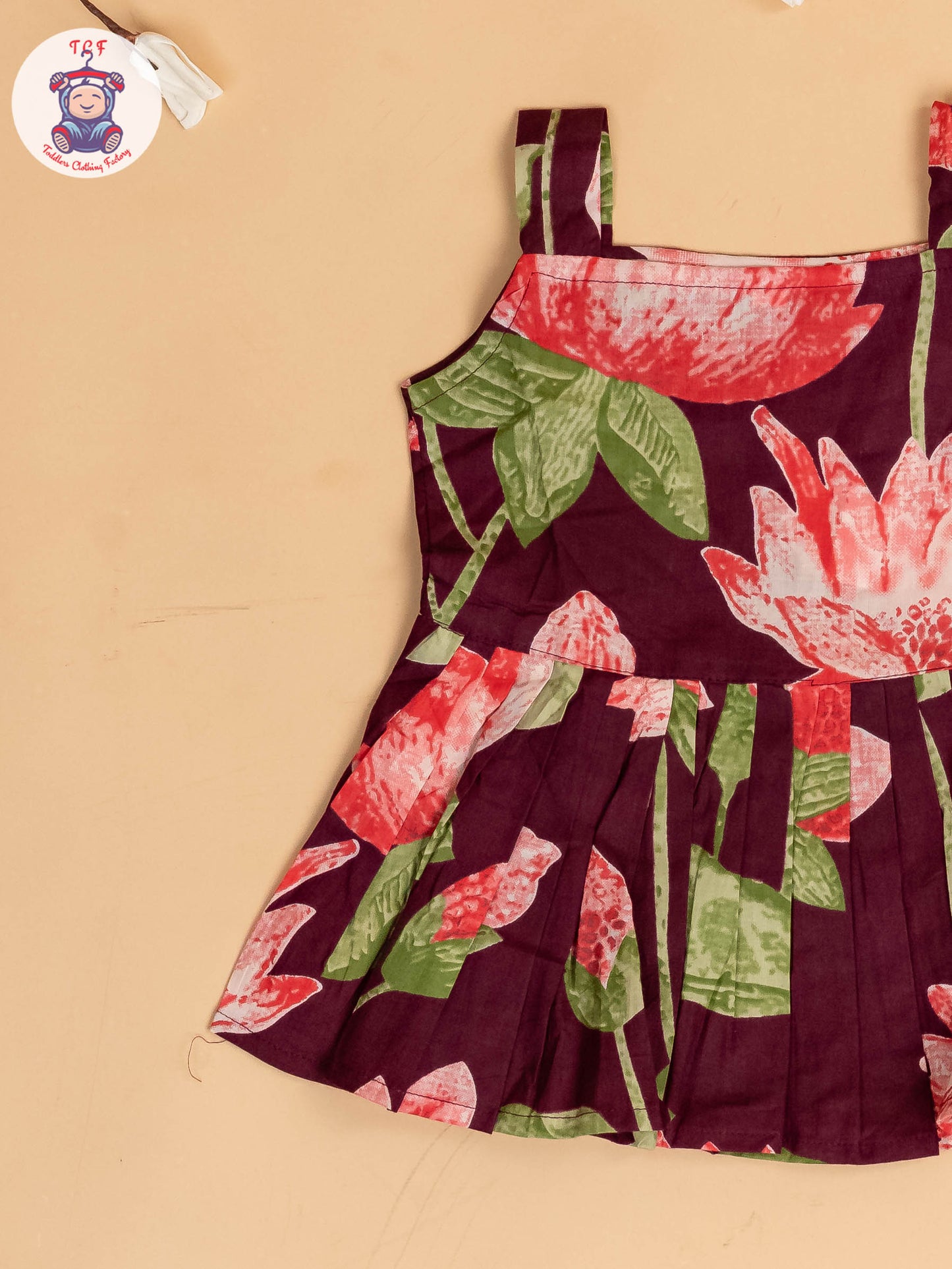 Purple - Girls Floral Printed Co-ords Sets