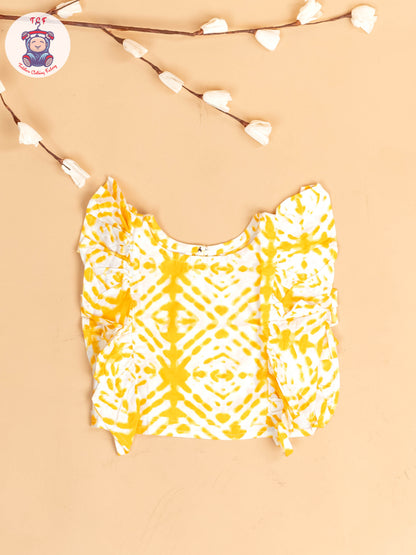Yellow & White - Girls Co-ords Sets