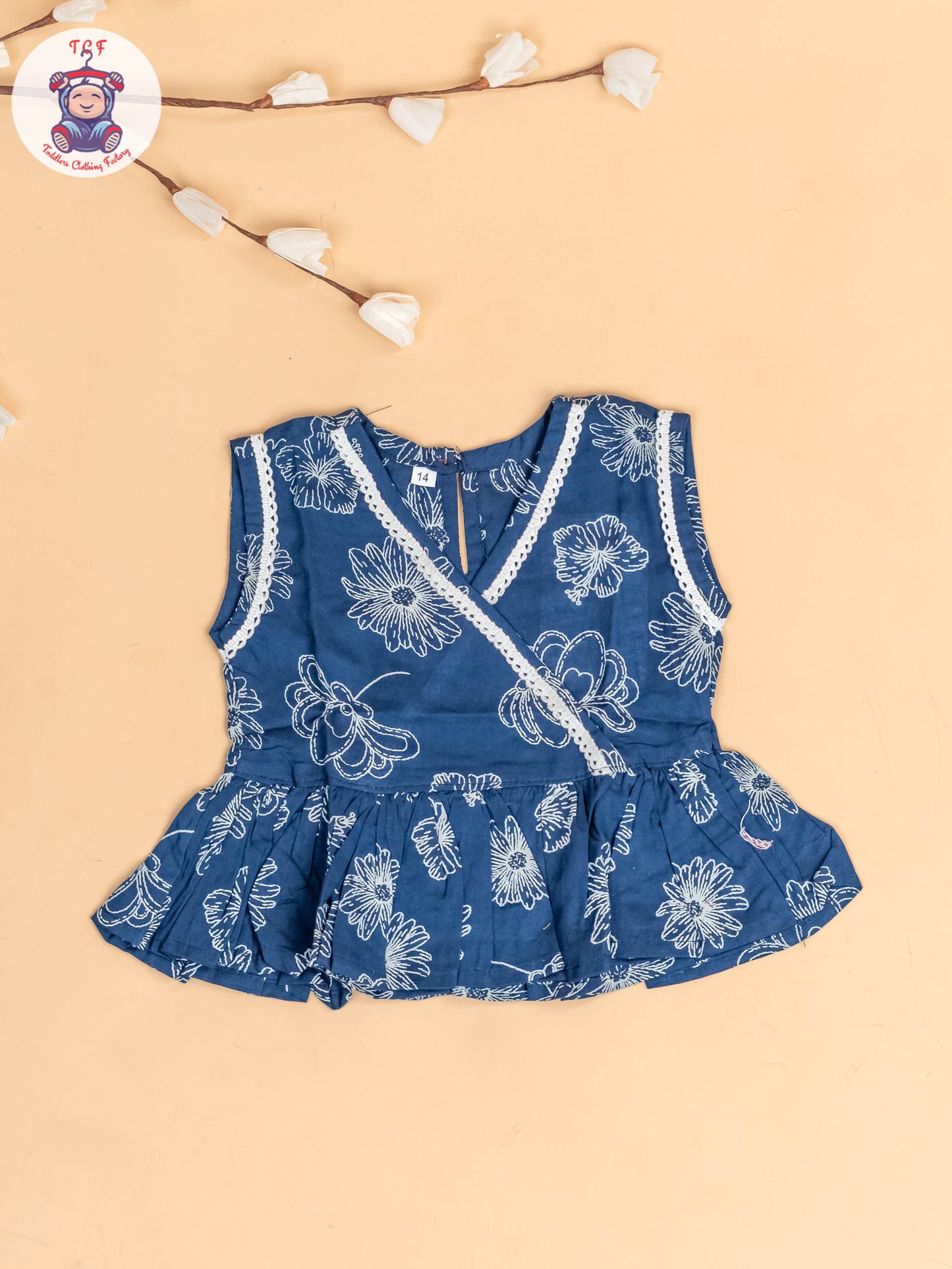 Blue & White - Girls Co-ords Sets