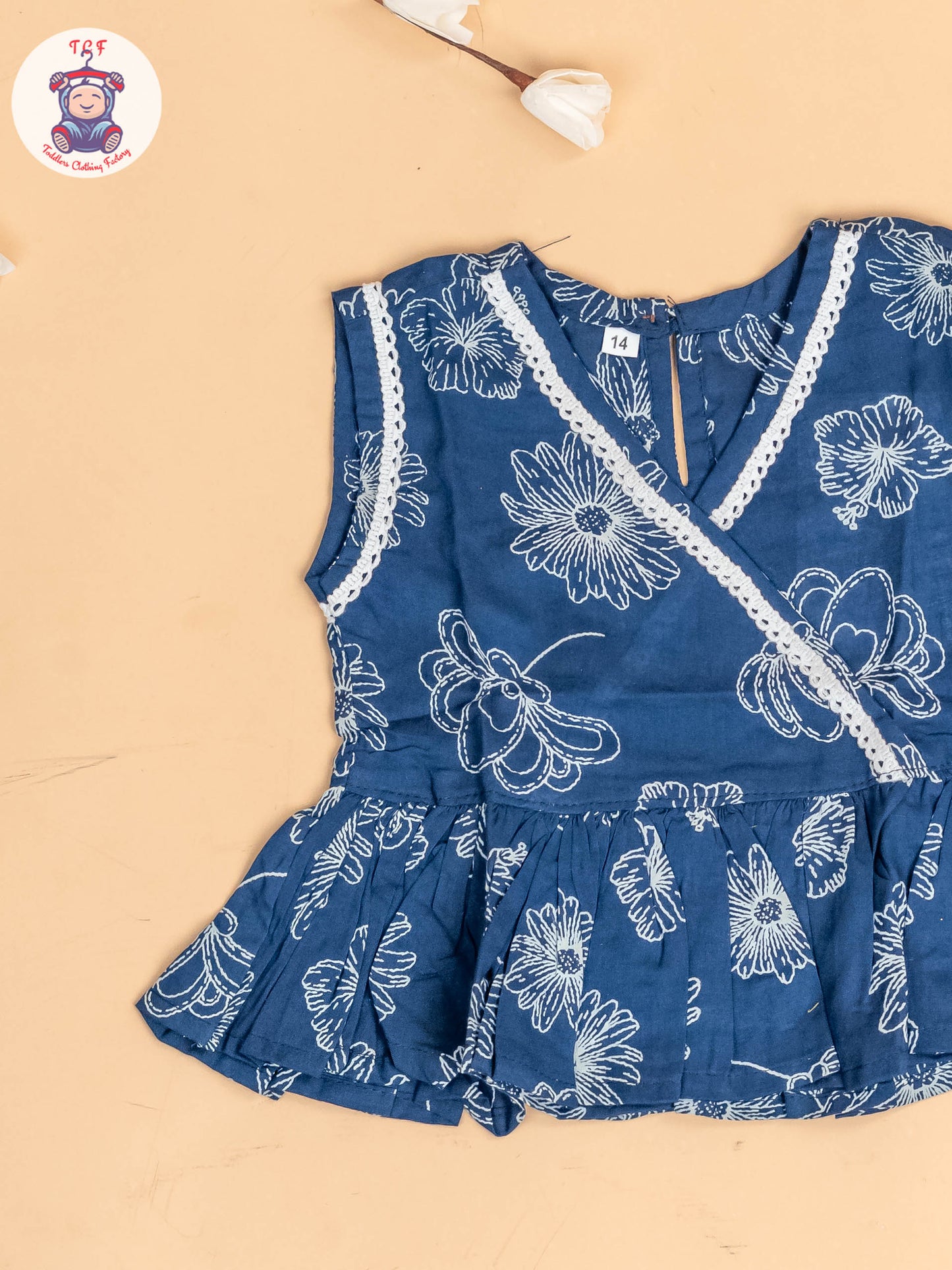 Blue & White - Girls Co-ords Sets