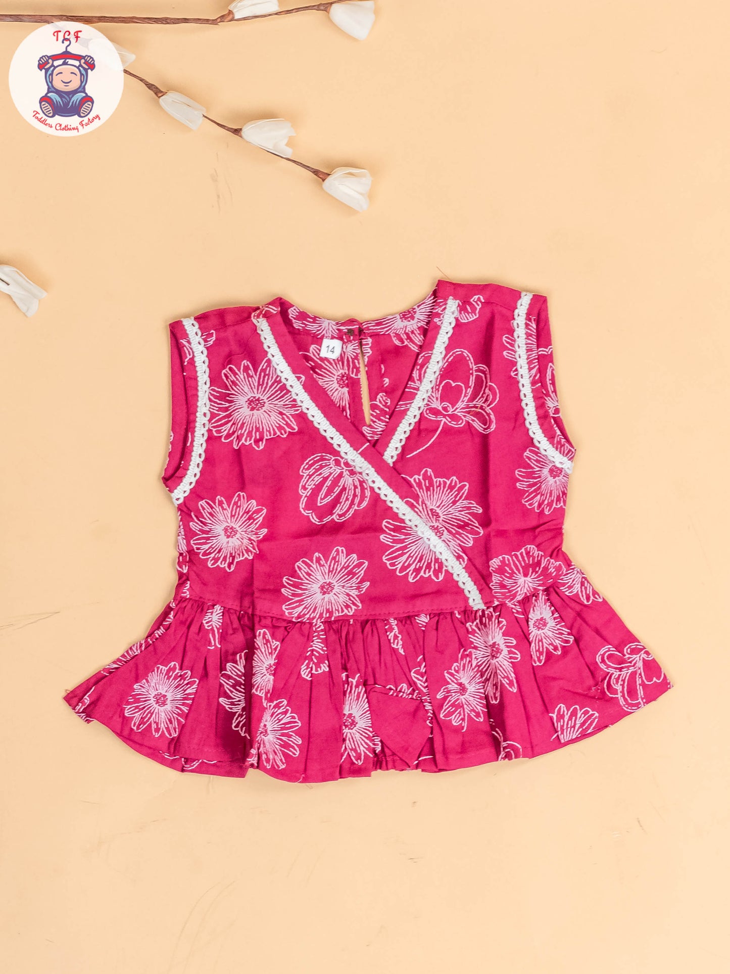 Pink & White - Girls Co-ords Sets