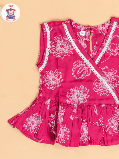 Pink & White - Girls Co-ords Sets