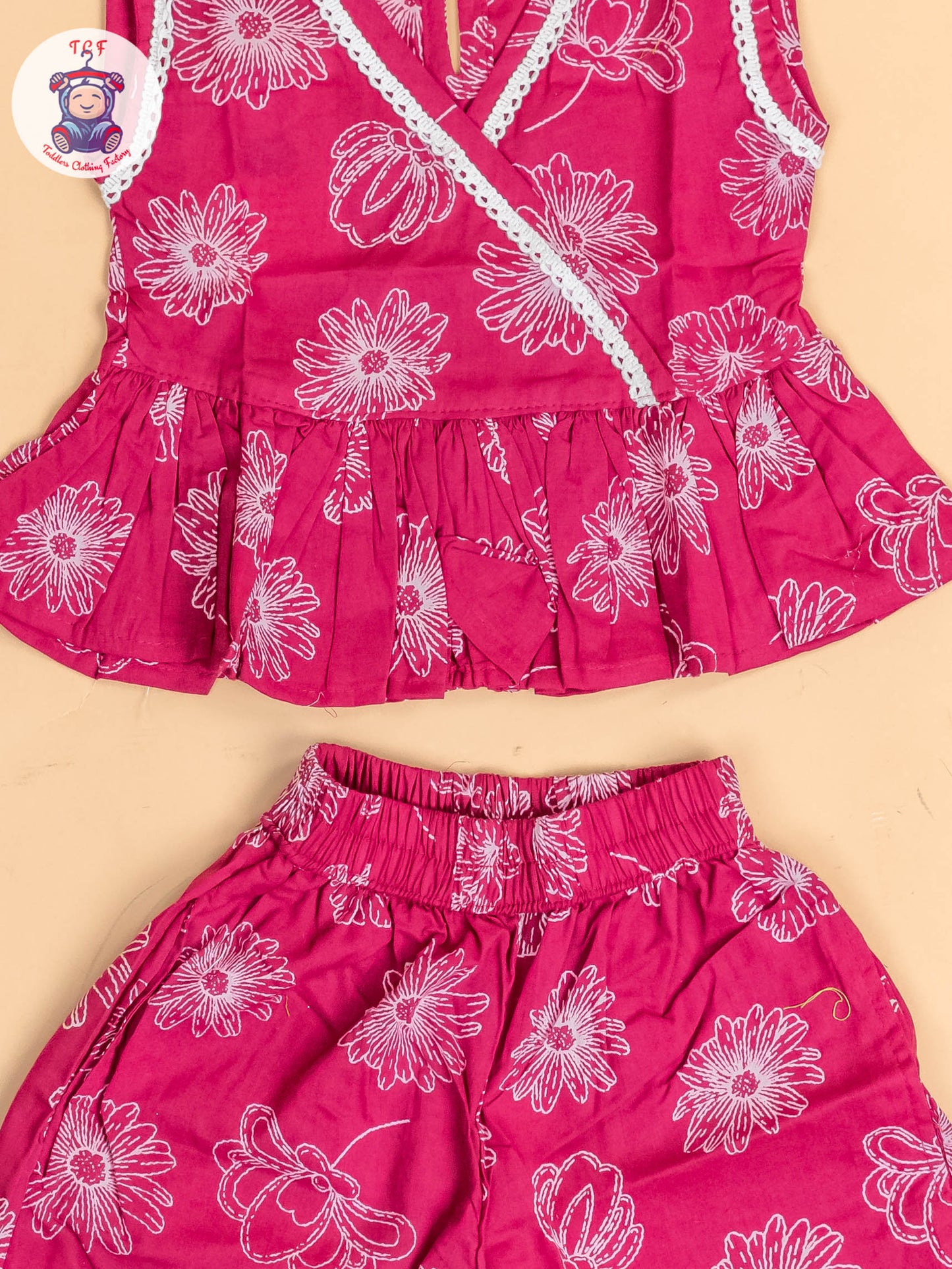Pink & White - Girls Co-ords Sets