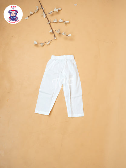 Yellow - Boys Lehariya Readymade Kurta With Pant
