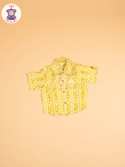 Mustard - Boys Printed Readymade Shirts