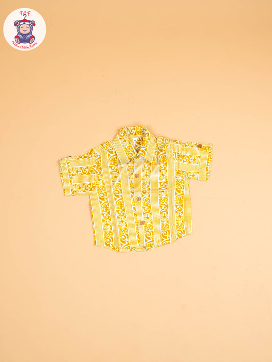 Mustard - Boys Printed Readymade Shirts
