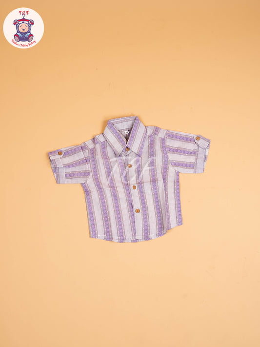 Violet - Boys Printed Readymade Shirts