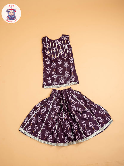 Violet - Girls Readymade Lehenga Choli