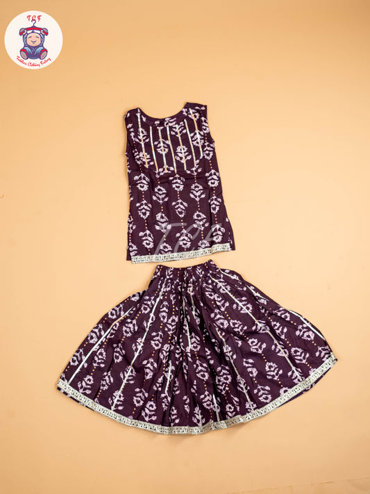 Violet - Girls Readymade Lehenga Choli