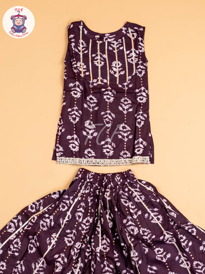 Violet - Girls Readymade Lehenga Choli