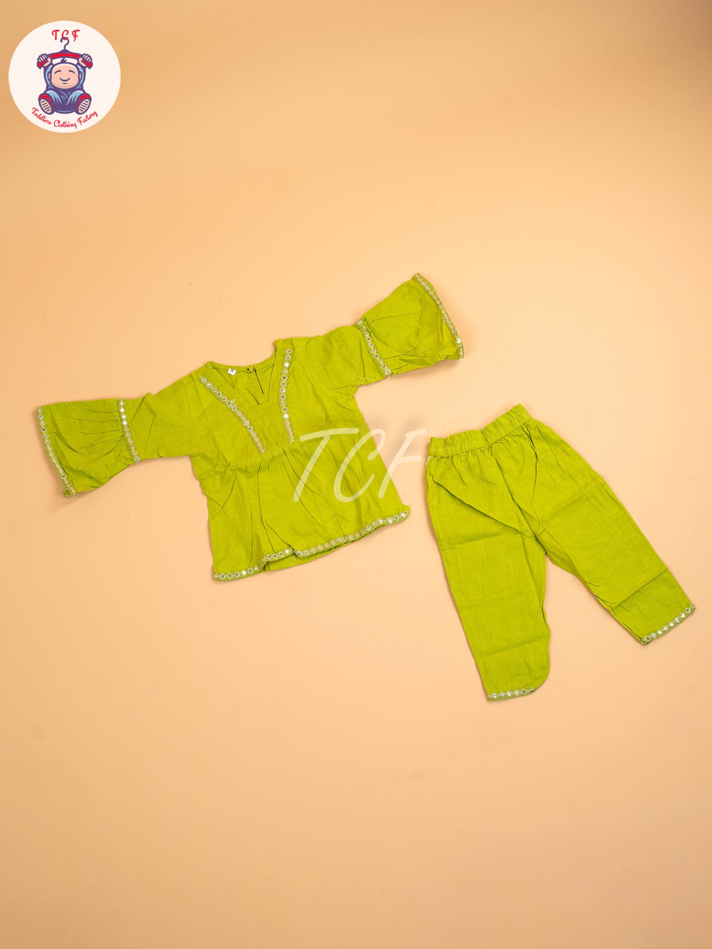 Green - Girls Co-ords Sets