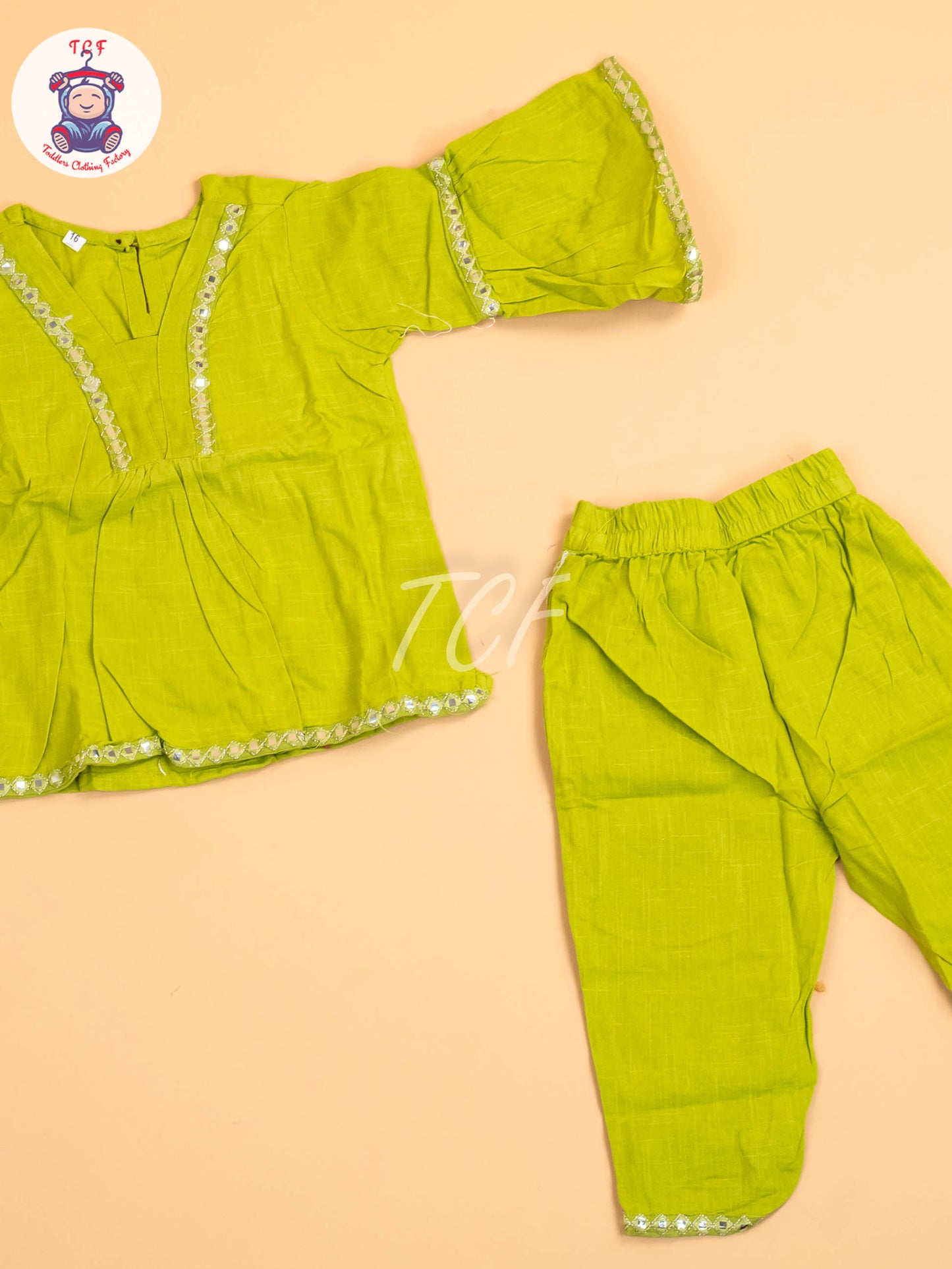 Green - Girls Co-ords Sets