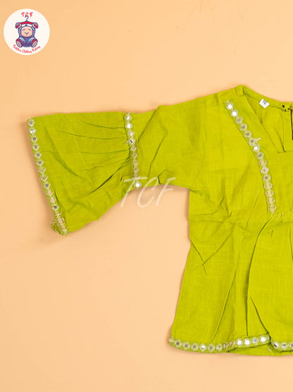 Green - Girls Co-ords Sets