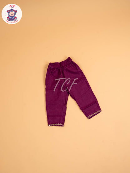 Purple - Girls Co-ords Sets