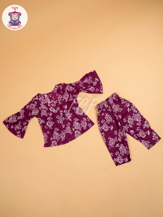 Majentha - Girls Floral printed Co-ords Sets