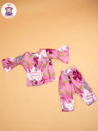 Violet - Girls Floral printed Co-ords Sets