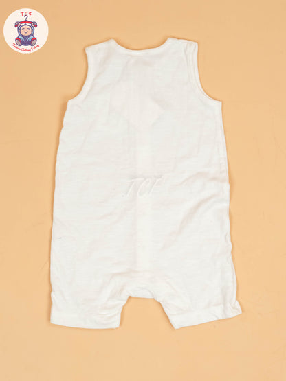 White - Unisex Rompers