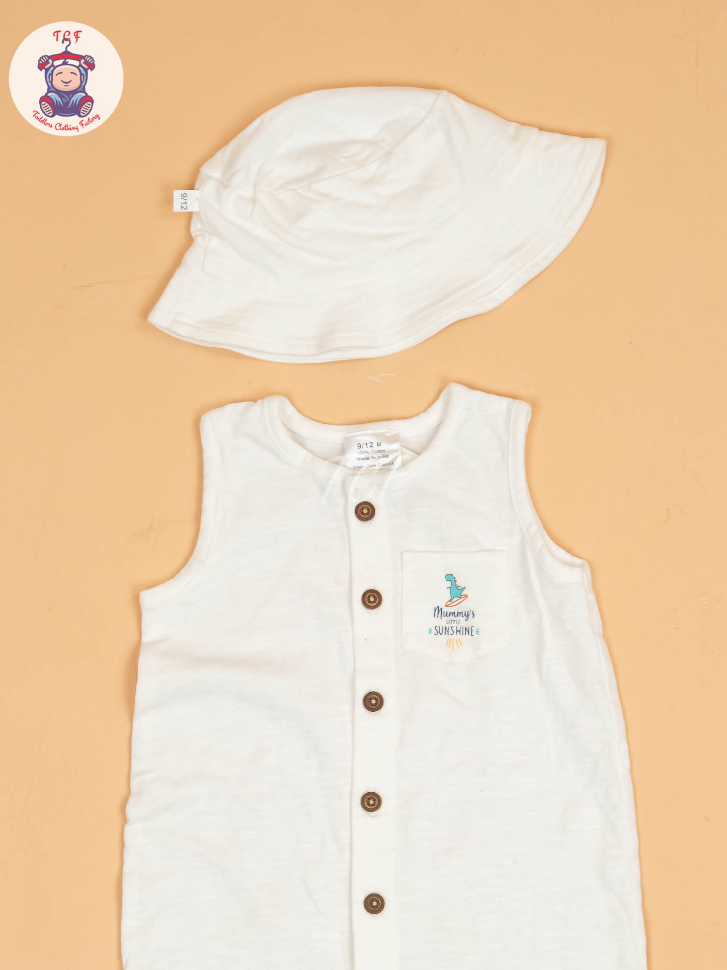 White - Unisex Rompers