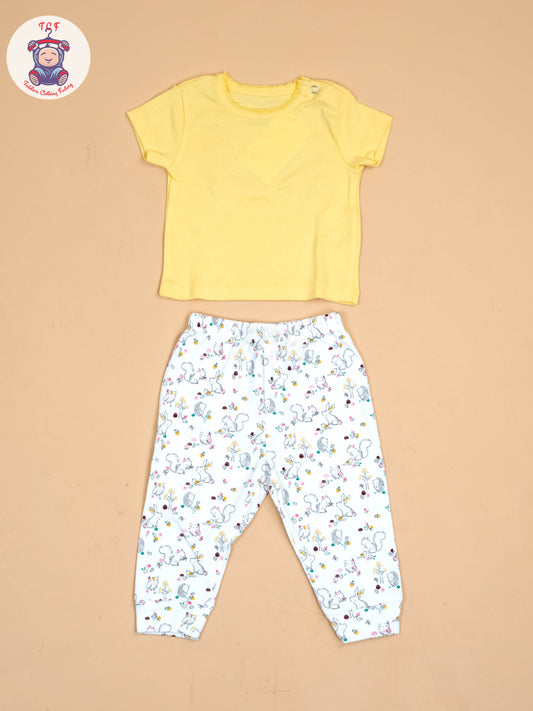 Yellow & White - Baby Suits