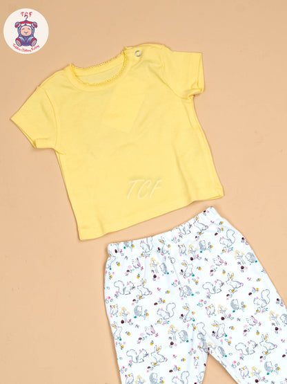 Yellow & White - Baby Suits