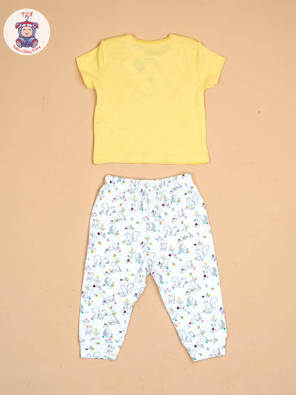 Yellow & White - Baby Suits