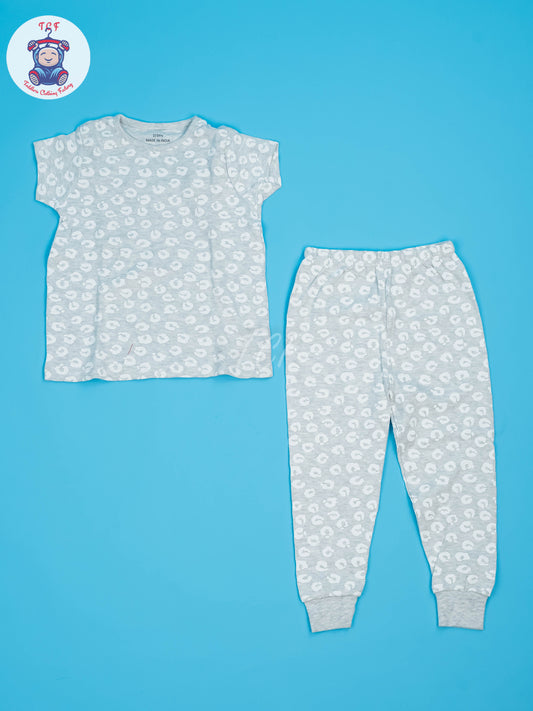 White & Grey - Boys Night Wear