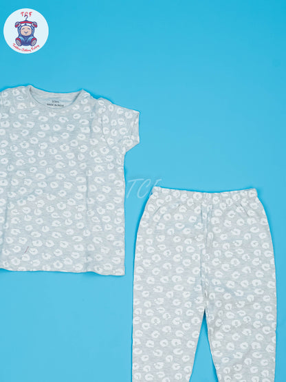 White & Grey - Boys Night Wear