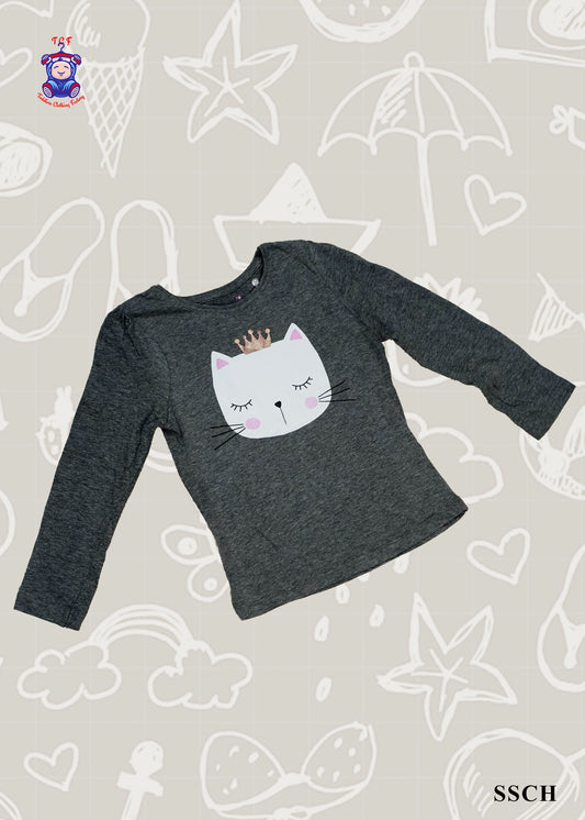 Grey - Girls Tees