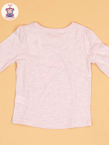 Pink - Girls Long Sleeves Tees