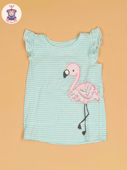 Light Blue - Girls Duck Top