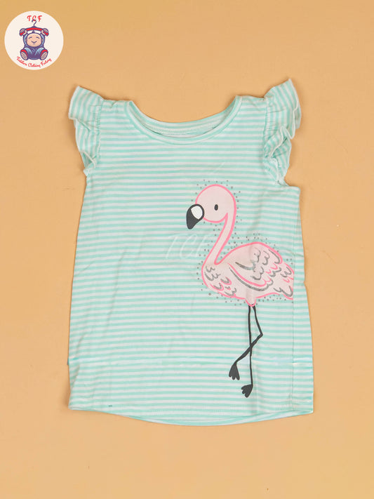 Light Blue - Girls Duck Top