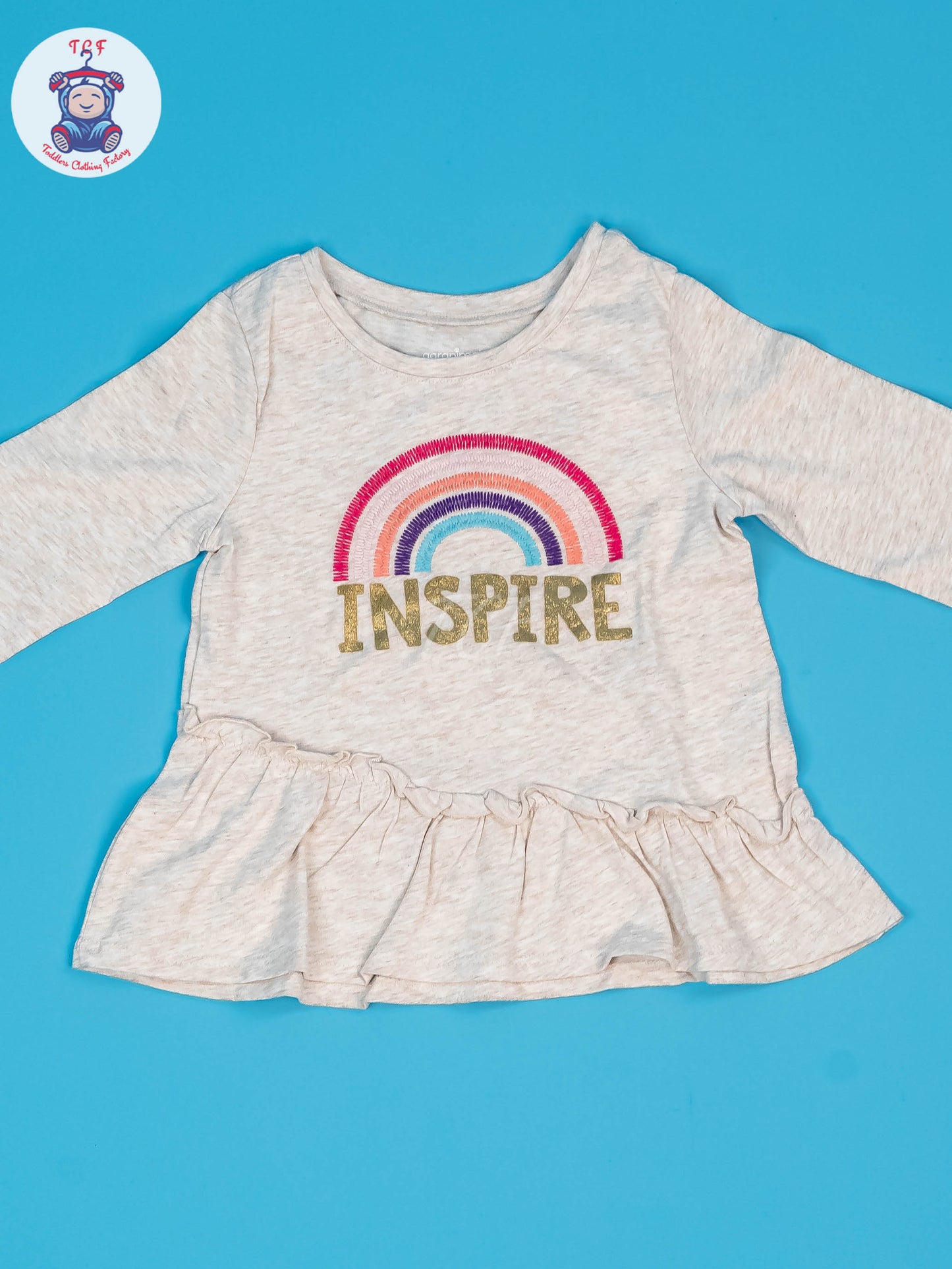Grey - Girls Full Sleeve Tees