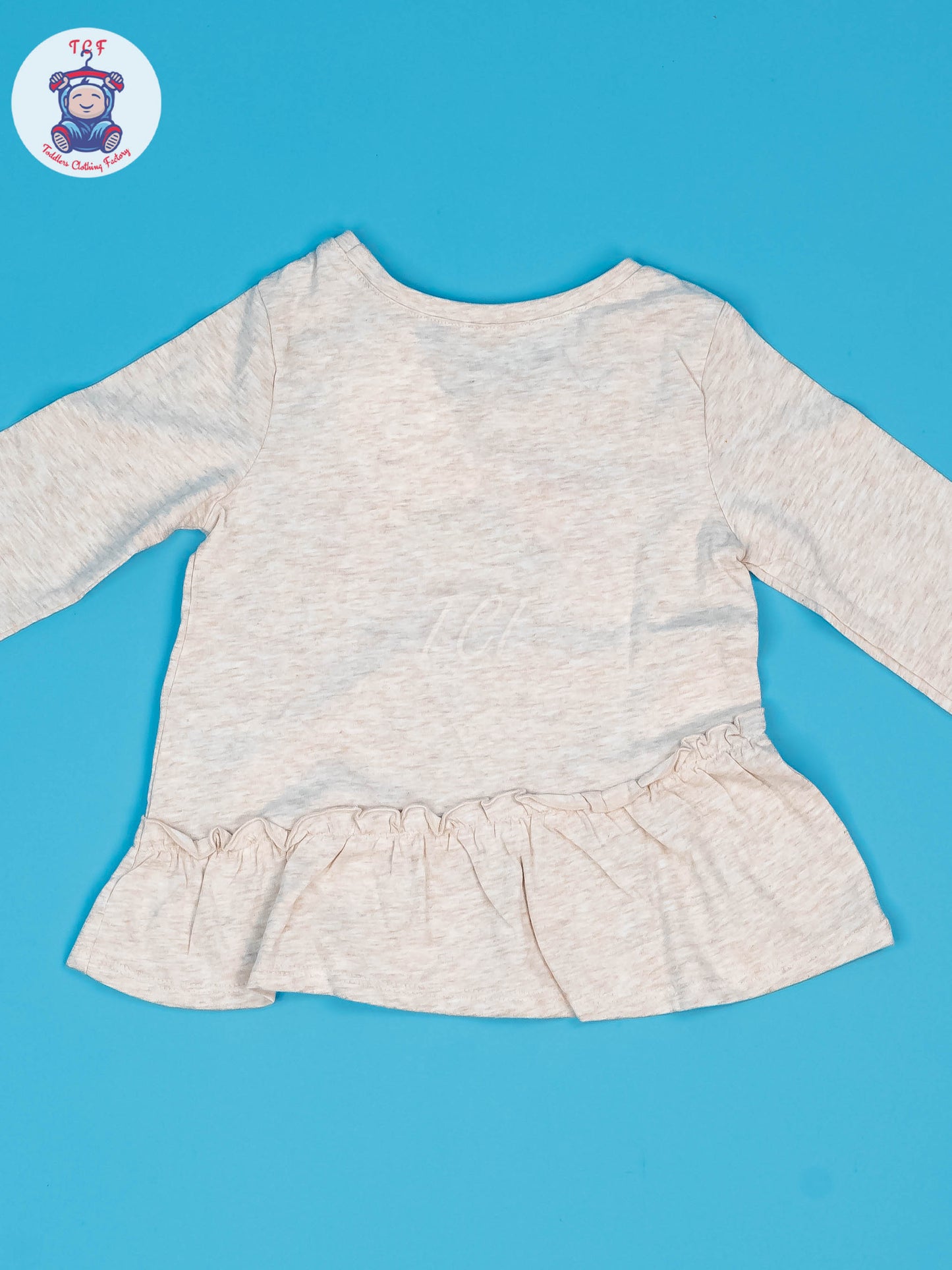 Grey - Girls Full Sleeve Tees