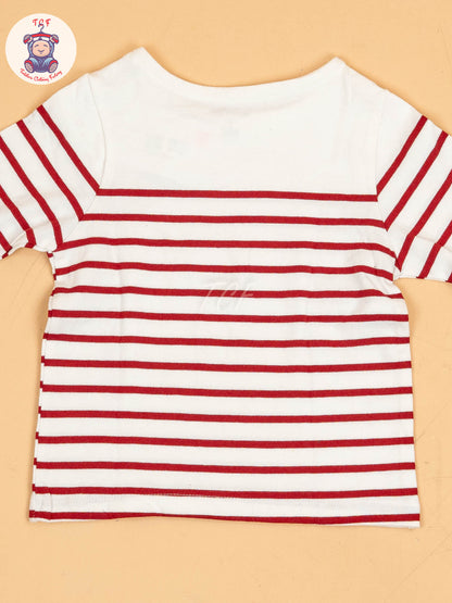 White - Girls Full Sleeves Top