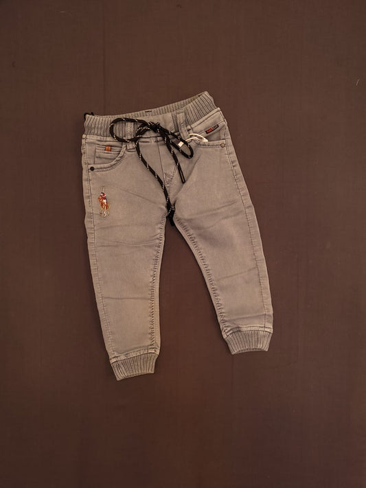 Grey - Boys Readymade Polo Joggers