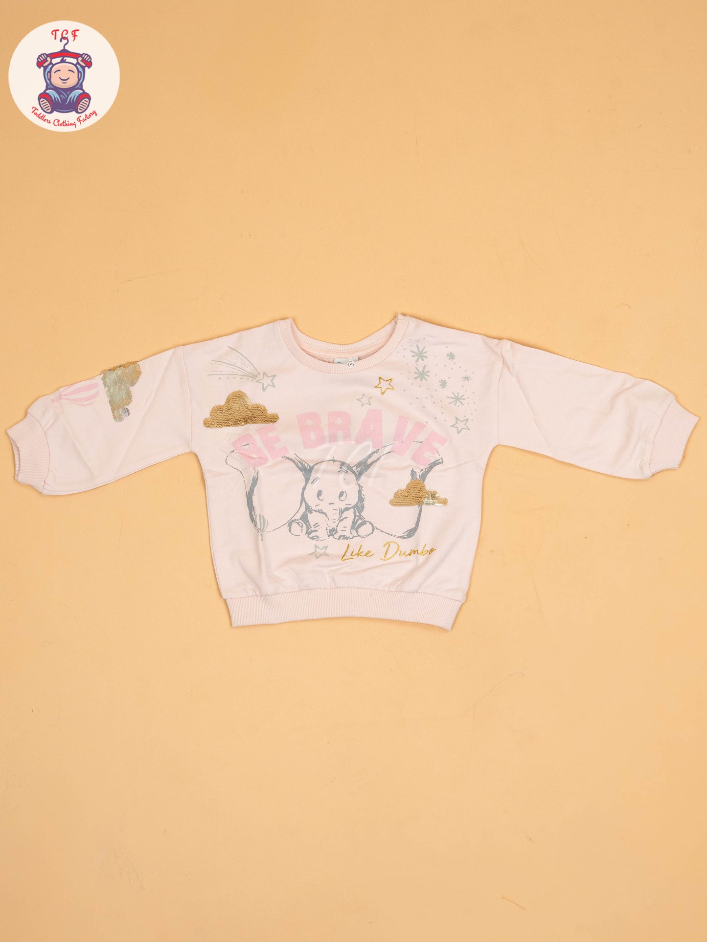Peach - Girls Sweatshirt