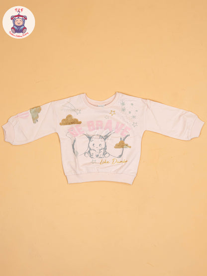 Peach - Girls Sweatshirt