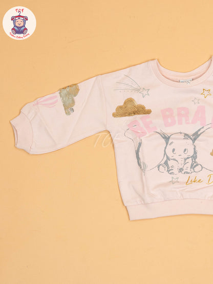 Peach - Girls Sweatshirt