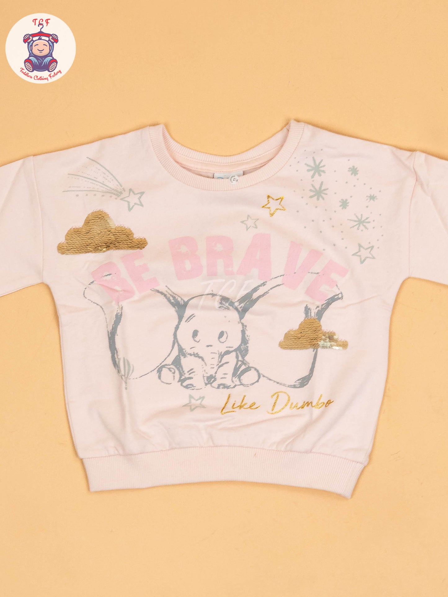 Peach - Girls Sweatshirt
