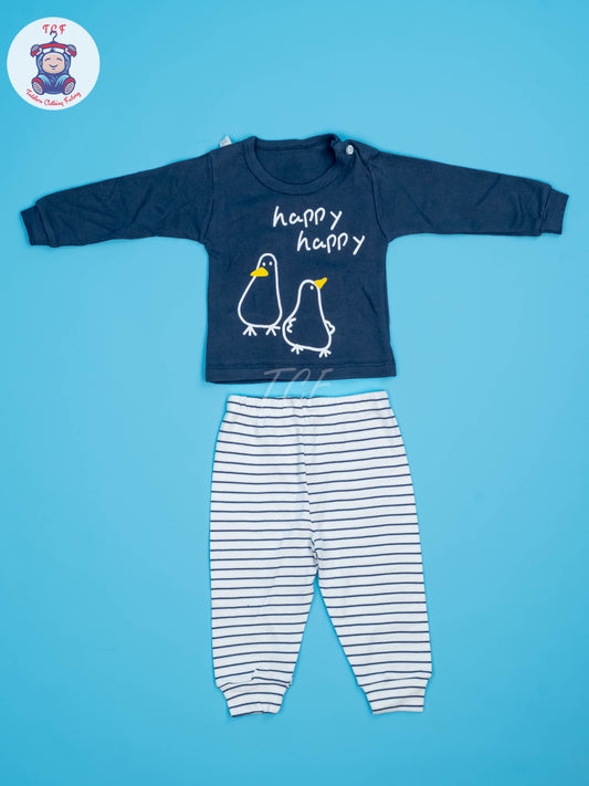 Blue & Grey - Baby Night Wear