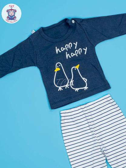 Blue & Grey - Baby Night Wear